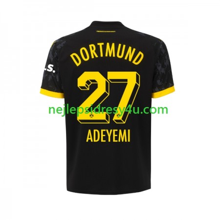 Fotbalový Dres Borussia Dortmund Karim Adeyemi 27 Venkovní 2023/24